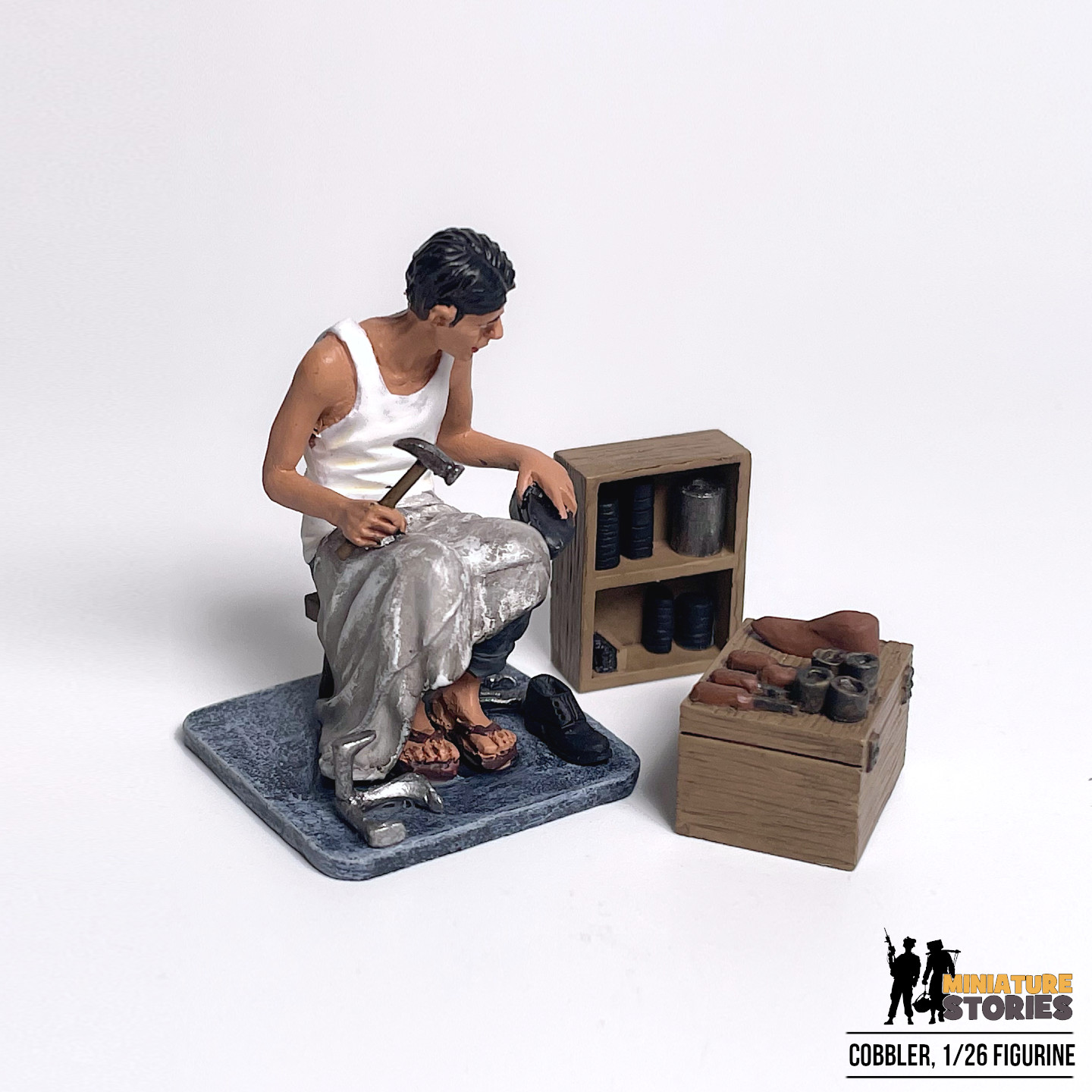 Miniature Cobbler Figurine 4